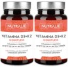 Nutralie Vitamina D3 + K2 Complex 60 Cápsulas + 60 Cápsulas Duplo Promoción