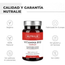 Nutralie Vitamina B12 Complex 2000 Mcg 120 Comprimidos + 120 Comprimidos Duplo Promocion