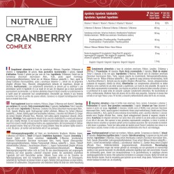 Nutralie Cranberry Complex Arándano Rojo 60 Cápsulas + 60 Cápsulas Duplo Promocion