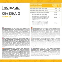 Nutralie Omega 3 Complex 2000Mg 60 cápsulas + 60 cápsulas Duplo Promocion
