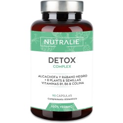 Nutralie Detox Complex Alcachofa Rábano Negro 90 Cápsulas