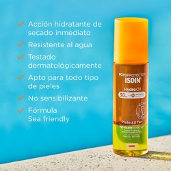 Fotoprotector Isdin Hydro Oil SPF30 Spray 200 ml