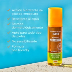 Fotoprotector Isdin Pack fusion Water Spf 50+ 50 ml + Hydro Oil Spf30 200 ml