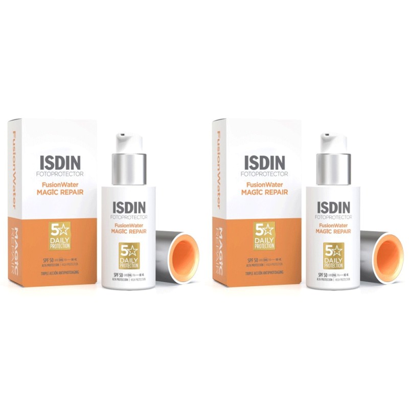 Isdin Age repair Fusion Water SPF50 50 ml + 50 ml Duplo Promocion