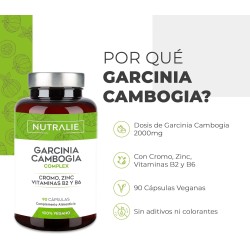 Nutralie Garcinia Cambogia Complex Extra Fuerte 2000mg 90 Cápsulas