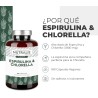 Nutralie Espirulina y Chlorella 1800mg 180 Cápsulas