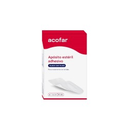 Acofar Apósito Estéril Adhesivo 10cmx6cm 10 Unidades