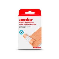 Acofar Banda De Plastico Color Piel Para Cortar 10 Uds. 10X6 Cm