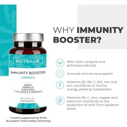 Nutralie Immunity Booster Complex 60 Cápsulas + 60 Cápsulas