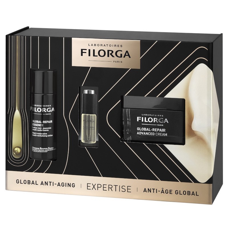 Filorga Cofre Global Advanced Crema 50ml + Essence Loción Nutri-Rejuvenecedora 50ml + Elixir 5ml