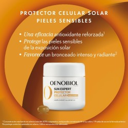 Oenobiol Solar Pieles Sensibles Duo 60 Cápsulas composicion