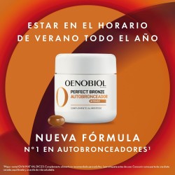 Oenobiol Solar Perfect Bronze Autobronceador Duo 60 Cápsulas