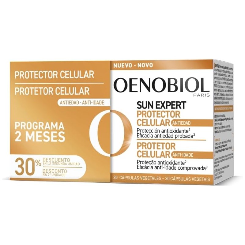 Oenobiol Solar Antiedad Duo 60 Cápsulas