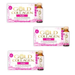 Gold Collagen Pure 10+10+10 Frascos 50ml Triplo Promoción