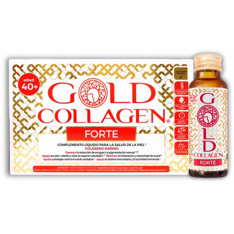 Gold Collagen Forte 10 Frascos 50ml