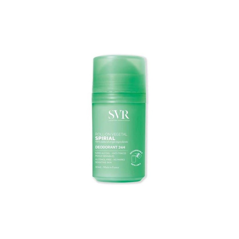 Svr Spirial 24 Desodorante Vegetal Antitranspirante Roll On 50 ml