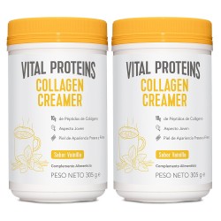 Vital Proteins Vainilla 305g + Vainilla 305g Pack Tratamiento 24 Dias