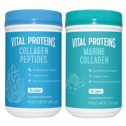Vital Proteins Original 284g + Marine 221g Pack Tratamiento 26 Dias