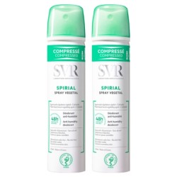 Svr Spirial 48 Desodorante Vegetal Anti Transpirante Spray 75ml + 75ml Duplo Promocion