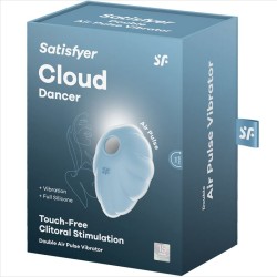 Satisfyer Cloud Dancer Azul Vibrador Air Pulse