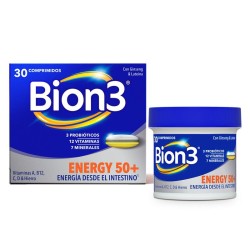 Bion3 Energy 50+ 30 Comprimidos