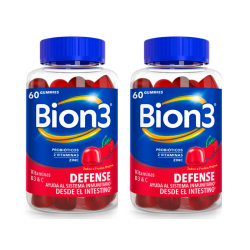 Bion3 Defense Frutos Rojos 60 + 60 Gominolas