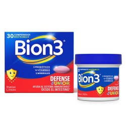 Bion3 Defense Junior 30 Comprimidos Masticables