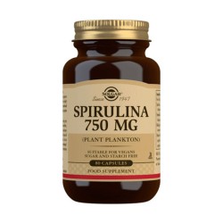 Solgar Espirulina Vegetariana 750 mg 80 cápsulas