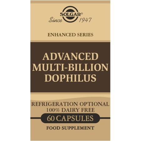 Solgar Advanced Multi Billion Dophilus 60 Cápsulas