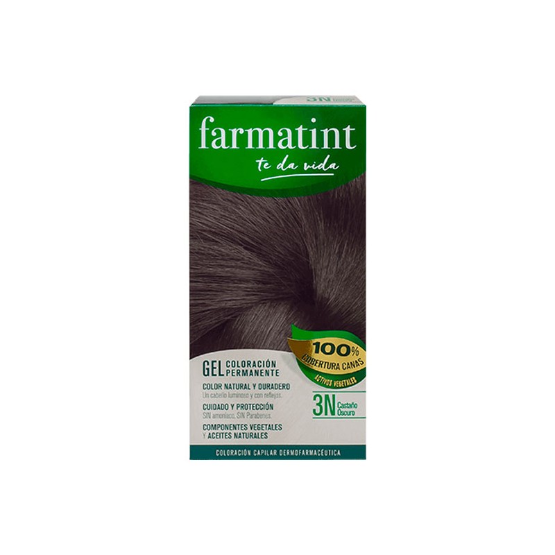 Farmatint 3n Gel Castaño Oscuro 135 ml Farmatint 3n Gel Castaño Oscuro 135 ml