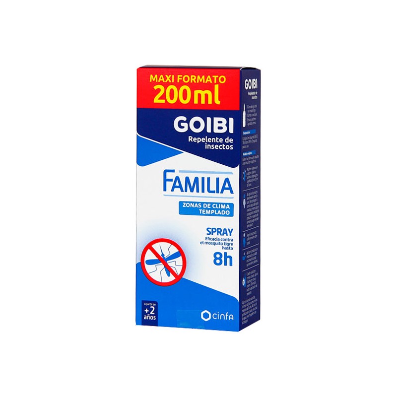 Goibi Antimosquitos Familia Spray 200ml Goibi Antimosquitos Familia Spray 200ml