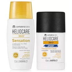 Heliocare 360 Sensation SPF50+ 50 ml + Sport Stick SPF50+ 25 gr