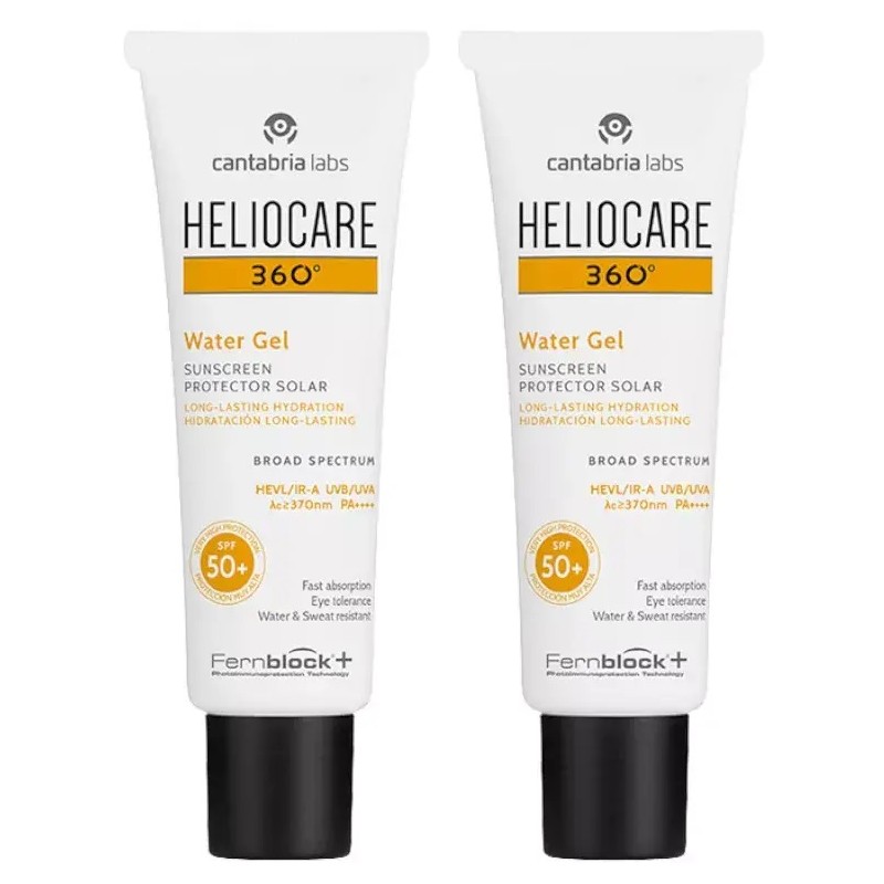 Heliocare 360 Gel Water SPF50+ 50ml + 50ml Duplo Promocion