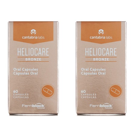 Heliocare 60+60 Cápsulas Bronze Duplo Promoción