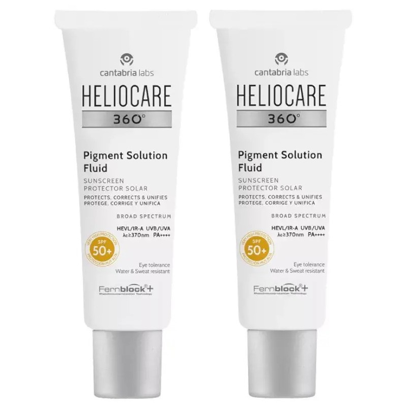 Heliocare 360º Pigment Solution Fluid SPF 50+ 50ml Duplo Promoción