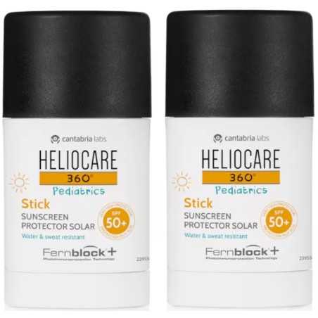 Heliocare 360 Pediatrics Stick Pediátrico Spf 50+ 25g + 25g Duplo Promocion