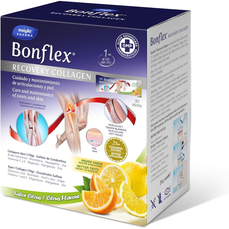 Bonflex Recovery Collagen Citrus 30 Sticks Bonflex Recovery Collagen Citrus 30 Sticks