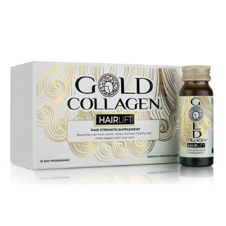 Gold Collagen Hairlift 10 Frascos 50ml