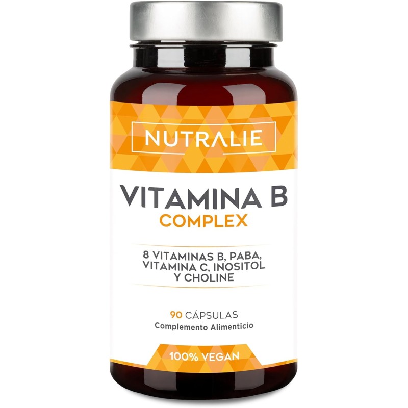 Nutralie B Complex + Vitamin C Alta Potencia 90 Cápsulas Nutralie B Complex + Vitamin C Alta Potencia 90 Cápsulas
