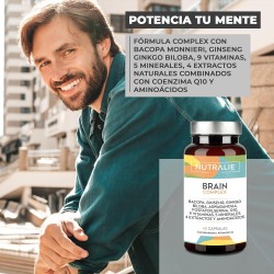 Nutralie Brain Complex Memoria Concentración 60 Cápsulas + 60 Cápsulas