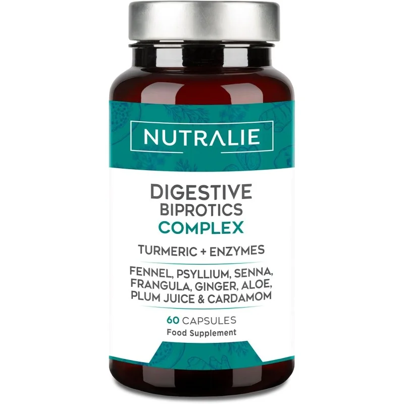 Nutralie Digestive Complex Cúrcuma +  Enzimas 60 Cápsulas