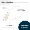 Nutralie Men Complex Maca Ginkgo Biloba Tribulus Terrestris L'Arginina 90 Cápsulas