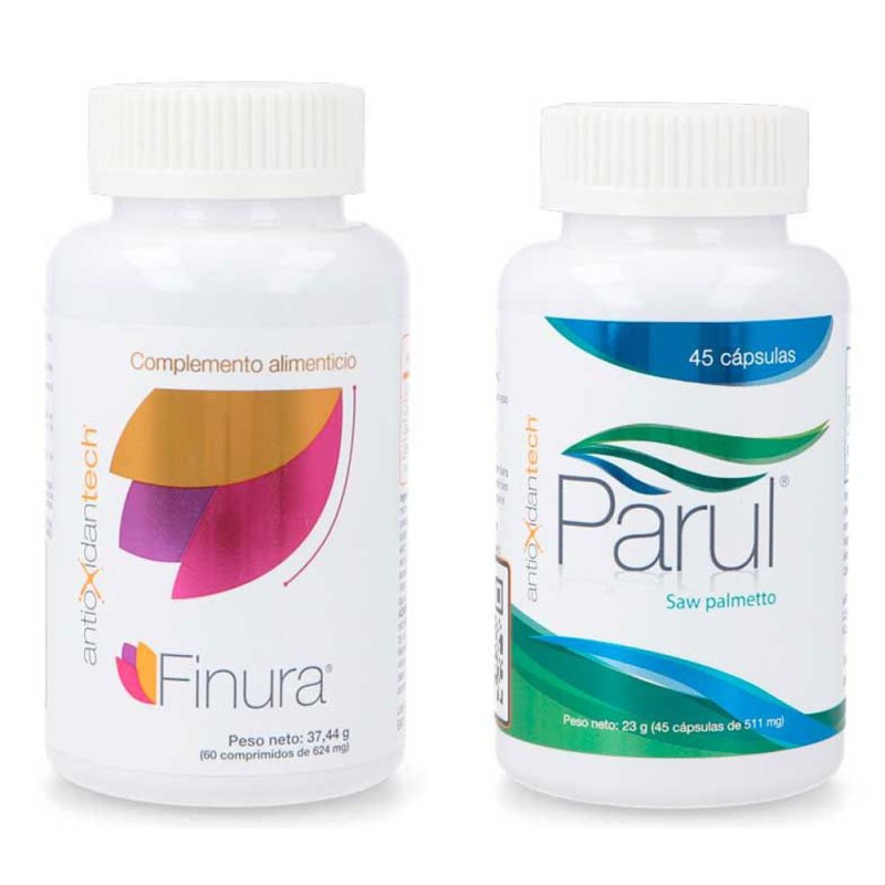 Parul 45 Cápsulas + Finura 60 Comprimidos Pack Parul 45 Cápsulas + Finura 60 Comprimidos Pack