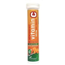 Plantapol Vitamina C Plus 1000 mg con L- leucina 20 comprimidos efervescentes
