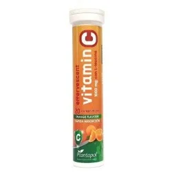 Plantapol Vitamina C Plus 1000 mg con L- leucina 20 comprimidos efervescentes