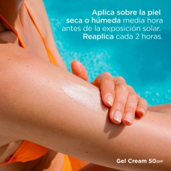 Fotoprotector Isdin Gel Crema SPF 50 250 ml + 250ml Pack Duplo Promoción