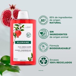 Klorane Champú al Extracto de Granada 400ml