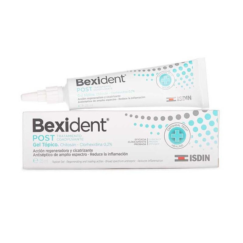 Bexident Post Tratamiento Coadyugante Gel Tópico 25 ml Bexident Post Tratamiento Coadyugante Gel Tópico 25 ml