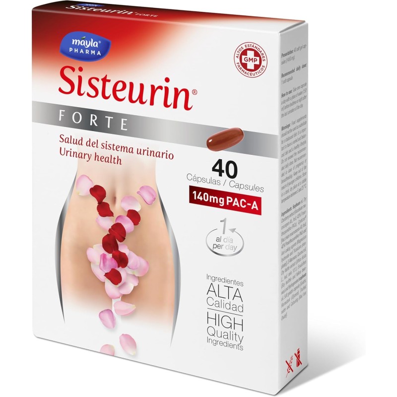 Mayla Pharma Sisteurin Forte 40 Cápsulas Mayla Pharma Sisteurin Forte 40 Cápsulas