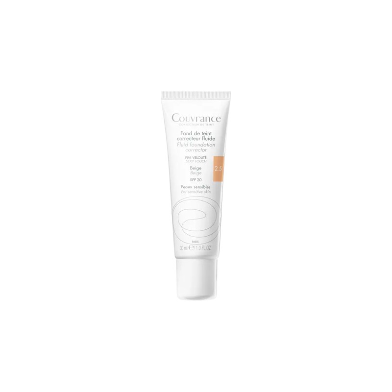 Avene Maquillaje Fluido 2.5 Beige 30ml Avene Maquillaje Fluido 2.5 Beige 30ml